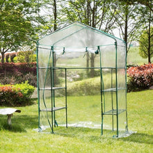 Load image into Gallery viewer, PVC Corrosion-resistant Plant Cover Plant Greenhouse Cover Waterproof Anti-UV Protect Garden Plants Flowers (without Iron Stand)
